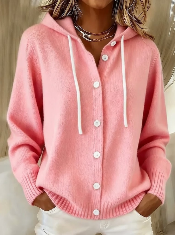 Melanie - Cozy Button Cardigan