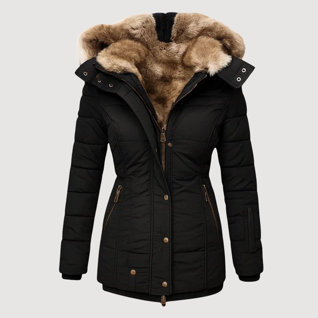 Anna | Winter Coat with Fur Lining