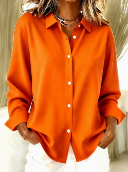 Aurelie | Elegant Button Blouse